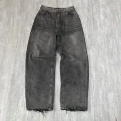 MAISON PRINCE buggy black denim pantsのサムネイル