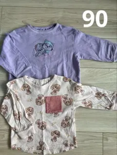 ベビー服　長袖　90 女の子　パウパトロール　スカイ　エベレスト