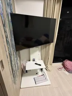壁寄せテレビスタンド ホワイト2 months oldのサムネイル