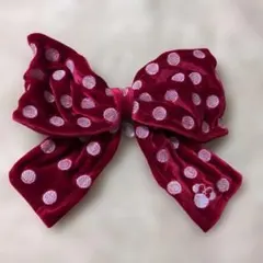 ミニー　リボン　クリップ