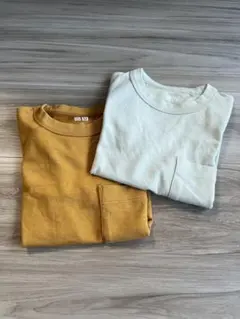 美品⭐︎UNIQLO U 半袖Tシャツ 110サイズ 2色セット