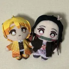 鬼滅の刃 Chibiぬいマスコット 禰豆子 善逸