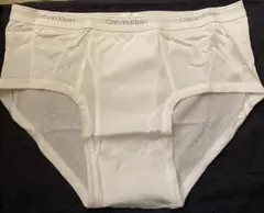 新品Calvin Klein 白 ブリーフ Lサイズ　日本製 グンゼ