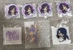 ぴちぴちピッチ　楽天コレクション　かれん　缶バッジ　ステンドグラス風チャーム