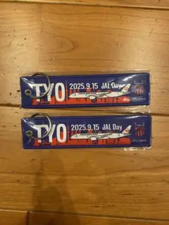 東京 JAL Day キーホルダー 2025年9月15日　2点