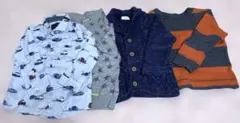 男の子　秋冬物　トップス　まとめ売り　4点セット
