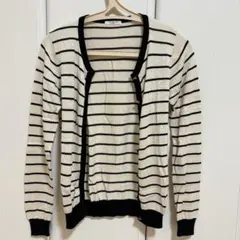 GLACIER Mサイズ ストライプカーディガン