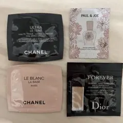 シャネル、ディオール、ポール&ジョーサンプルセット