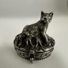 アンティーク】フランス 猫プレート トレイ 真鍮 ブロンズ - メルカリ