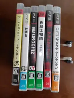 PS3 ゲームソフトセット 6本
