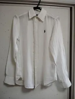 Ralph Lauren ホワイト長袖シャツ XS