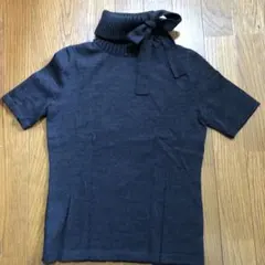 ワールド半袖ニット