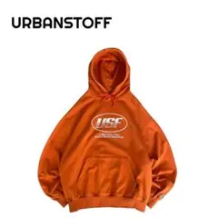 URBANSTOFF ロゴ刺繍 スウェットパーカー Y2K オーバーサイズ ORのサムネイル