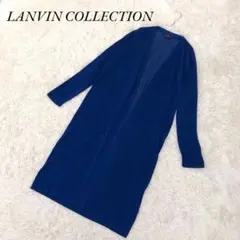 LANVIN COLLECTION ランバン カーディガン M シルク混 ロング