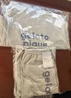 【gelato pique】【LADIES】裏毛　プルオーバー　上下セット