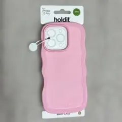【holdit】iPhone16 PRO WavyCaseピンク スマホケース