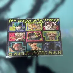 ヒロアカ　最強ジャンプ　ネームステッカー