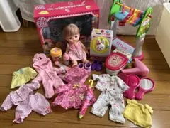 メルちゃん人形セットと付属品　トイレ　洗濯機