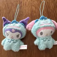 マイメロディとクロミ ぬいぐるみマスコット