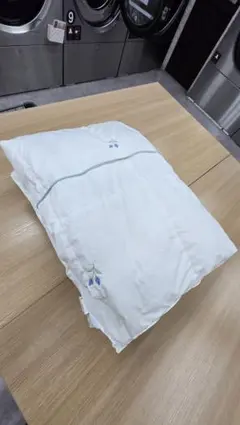 丸八真綿 ソワリー 羽毛肌掛け布団 花柄刺繍 ホワイト - メルカリ