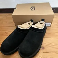 UGG 黒 ムートンブーツ クラシックマイクロ　正規品