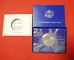☆アメリカ造幣局☆自由の女神☆記念2枚セット☆1986年発行☆美品☆ ☆アメリカ造幣局☆自由の女神☆記念コイン2枚セット☆1986年