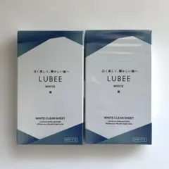 【2箱セット】　ルビーホワイト クリアシート デンタルケア用クリーニングシート