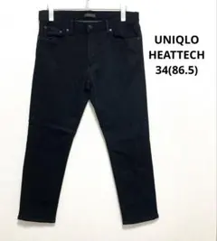 UNIQLO ユニクロ　ヒートテックパンツ　３４　暖パン　メンズ　黒　ブラック
