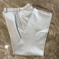 ユニクロ　スマートアンクルパンツ Sサイズ　ライトブルー