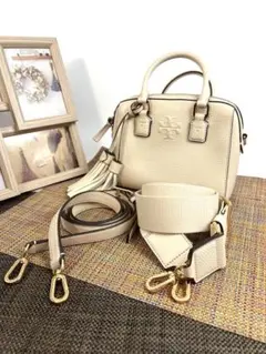 ✨極美品✨ トリーバーチ 3wayミニボストンバッグ フリンジ ストラップ