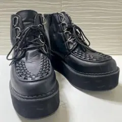 ヨースケ YOSUKE ハイカットラバーソール　ブラックL L