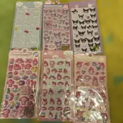 可愛い ぷっくりシール セット①