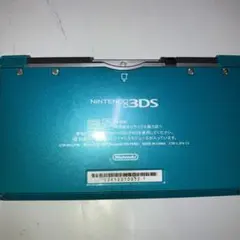 Nintendo 3DS アクアブルー 、青?本体 、充電コード