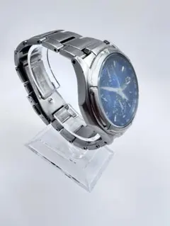 SEIKO WIRED クロノグラフ ブルー文字盤 7T92-0GB0 ジャンク