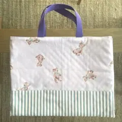 入園入学 レッスンバッグ フリルネオンカラー［保育園、幼稚園、小学校