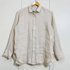 Soft surroundings 新品 麻 100% シャツワンピ☆健康な麻 - メルカリ