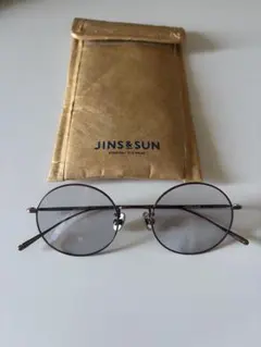 【山下智久着用モデル】【度無し】JINS & SUN ラウンド型サングラス