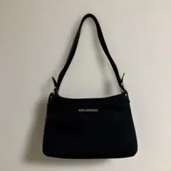 ［新品未使用］KARL LAGERFELD ブラックショルダーバッグのサムネイル