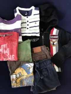 男の子 上下おまとめ8点セット①