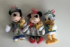 ディズニー イースター 2020 ぬいぐるみバッジ ミッキー ミニー ドナルド