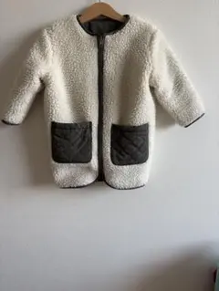 B MING by BEAMS ボアキルト　リバーシブル　ノーカラーコート