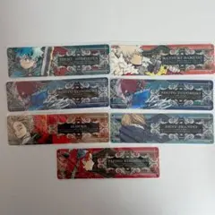 僕のヒーローアカデミア原画展ひとくち煉り羊羹 クリアしおり全6種類コンプセット