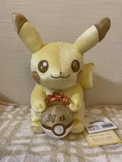 30周年記念 ピカピカ！ピカチュウ　ぬいぐるみ