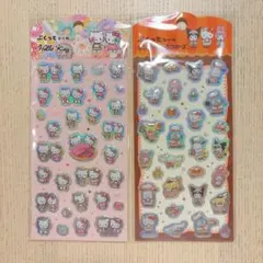 ぷくっとシール　サンリオ ２種