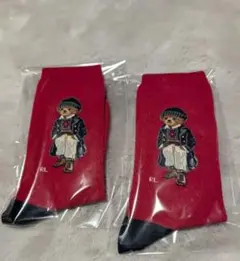 POLOラルフローレン くまちゃんソックス　レディースソックス