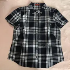 新品Yorklandヨークランド　チェックシャツ　ブラウス