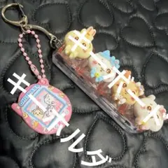 キーボードキーホルダー カチカチ ASMR ちいかわ チャーム付き