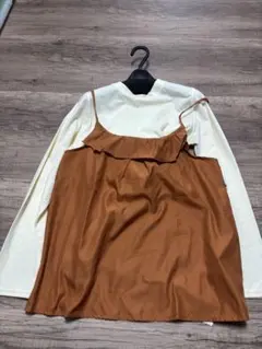 新品❣️ ehka sopo ビスチェドッキングトップス　長袖　Mのサムネイル