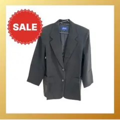 新品　未使用　jasmi silk ジャケット　黒　Lサイズ