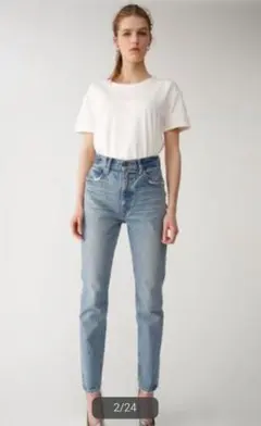 【moussy】MVS SKINNY 23inchのサムネイル